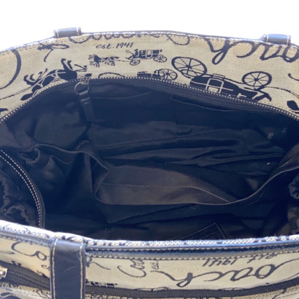 Coach Field Horse and Carriage Tote - Picture 12 of 16